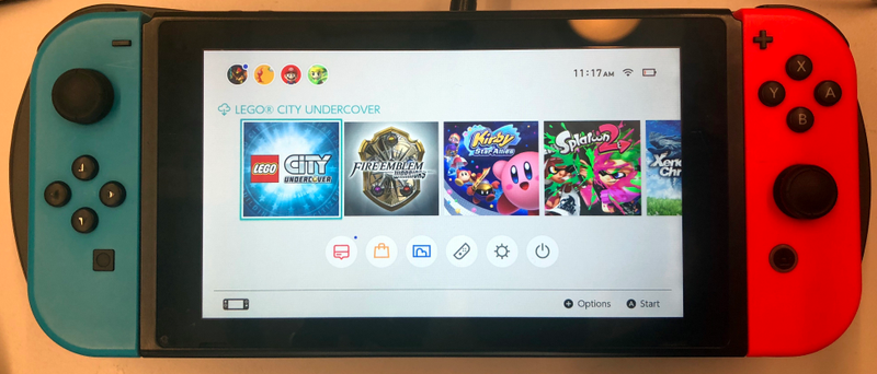 Switch rests on Lynx
